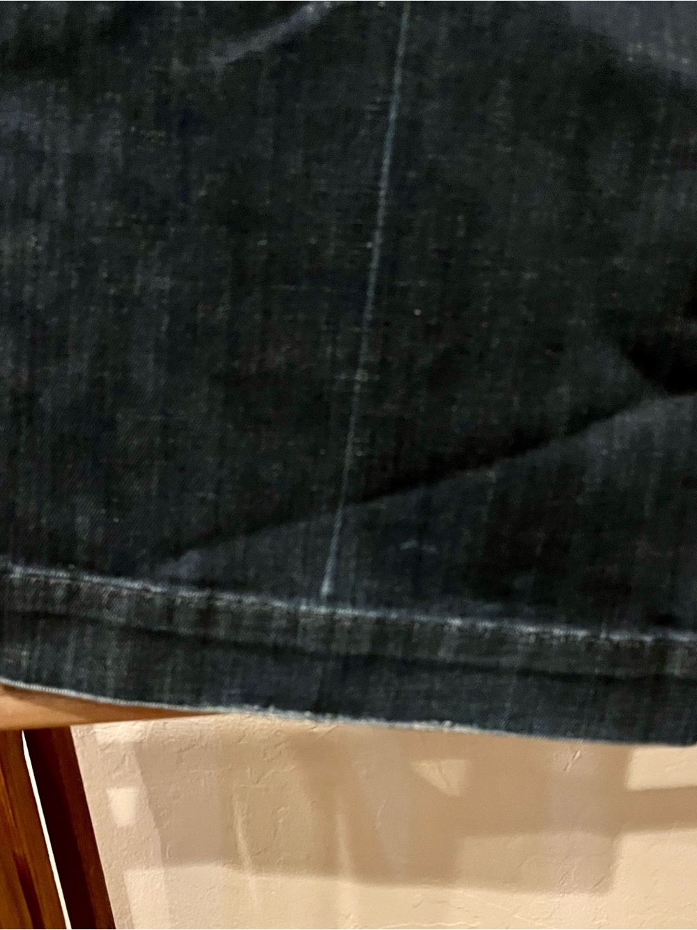 7 For All Mankind Dojo Trouser Dark Blue Bootcut Jeans - Picture 7 of 11